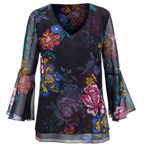 CAbi Olivia blouse size XL